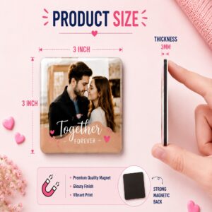 Personalized Photo Magnet – 3x3 Inch Square (Set of 10)